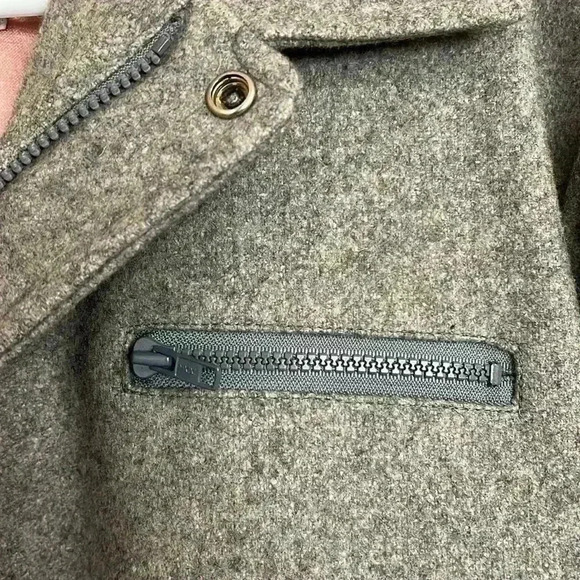 Eddie Bauer Men's Gray Wool Jacket - Picture 4 of 10